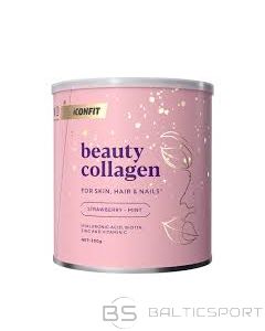 ICONFIT Beauty Collagen kolagēns (300g)-Zemene - piparmētra