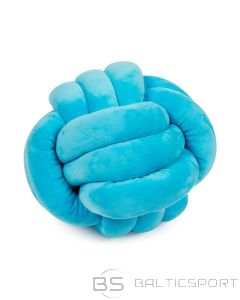 Apskāvienu bumba Cuddle Knot spilvens 26cm zila