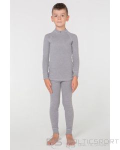 Termoveļas komplekts  bērniem termo Krekls + bikses ( pelēks)  128-134cm
