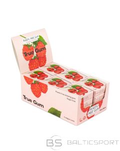 True Gum dabīgā ko&scaron;ļājamā gumija ar ksilītu 24 x 13gab kaste - Avene & vaniļa