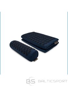 Akupresūras paklājs un spilvens komplektā Bahe Tum&scaron;i zils