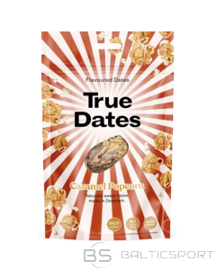True dates Dateles dabīgās dateļu konfektes -Karameļu popkorns