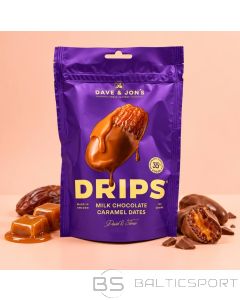 Dave&Jon&rsquo;s DRIPS žāvētas dateles ar karameli un piena &scaron;okolādi 100g