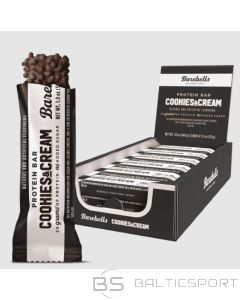 Barebells Proteīna batoniņš ( 12x 55g ) KASTE (12gab)-CEPUMI UN KRĒMS