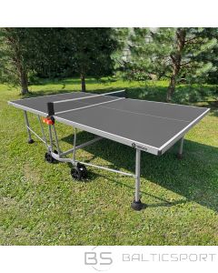 Galda tenisa galds Bilaro Air 6 outdoor, pelēks, 6mm HPL virsma, āra