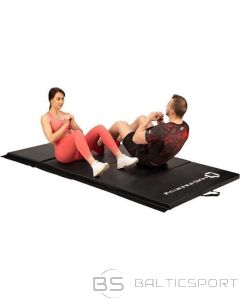 Saliekams vingrošanas matracis BLACK HMS PREMIUM MGS01 2400x1200MM