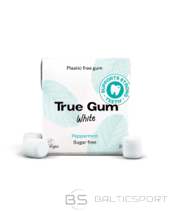 True Gum dabīgā košļājamā gumija ar ksilitolu un kalciju 