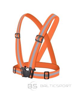 Atstarojoša skriešanas veste arī velobraukšanai, pastaigai u.c. oranža