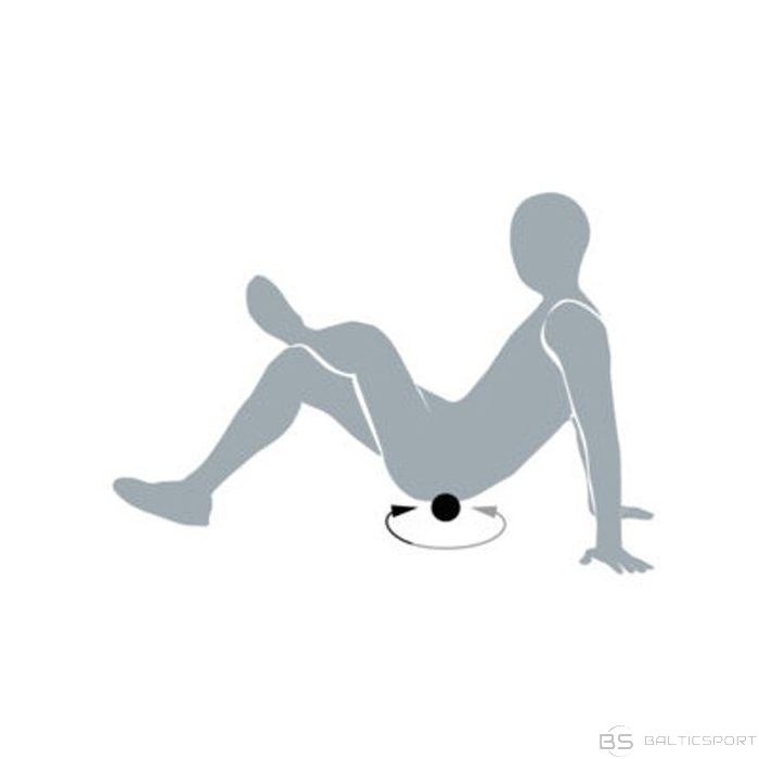 Masāžas bumba / BLACKROLL BALL, 8 CM, melna