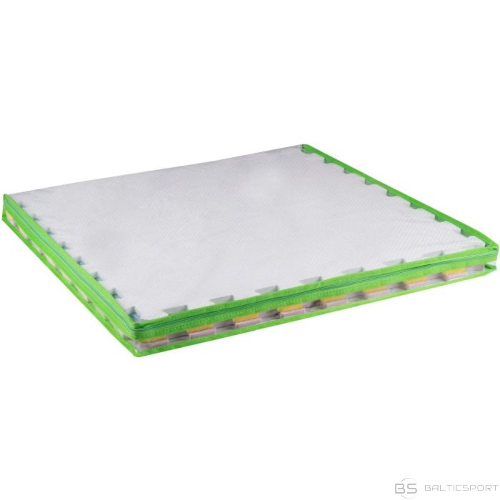 Eddy Toys КОВРИК-ПАЗЗЛ ИЗ ЭВА ПЕНЫ 60Х60 ЦВЕТОВ 4 ШТ. С МЕШКОМ