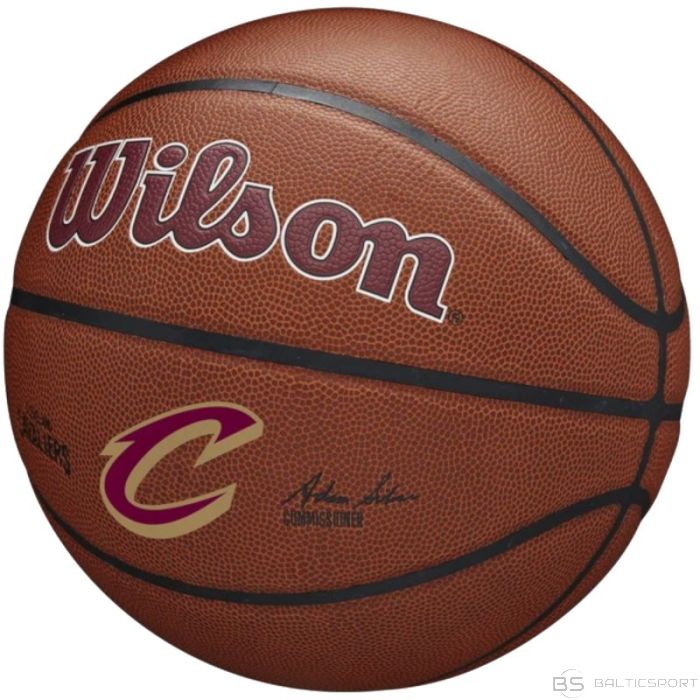 Wilson Bumba NBA komandu alianse Klīvlendas Cavaliers bumba WZ4011901XB (7)