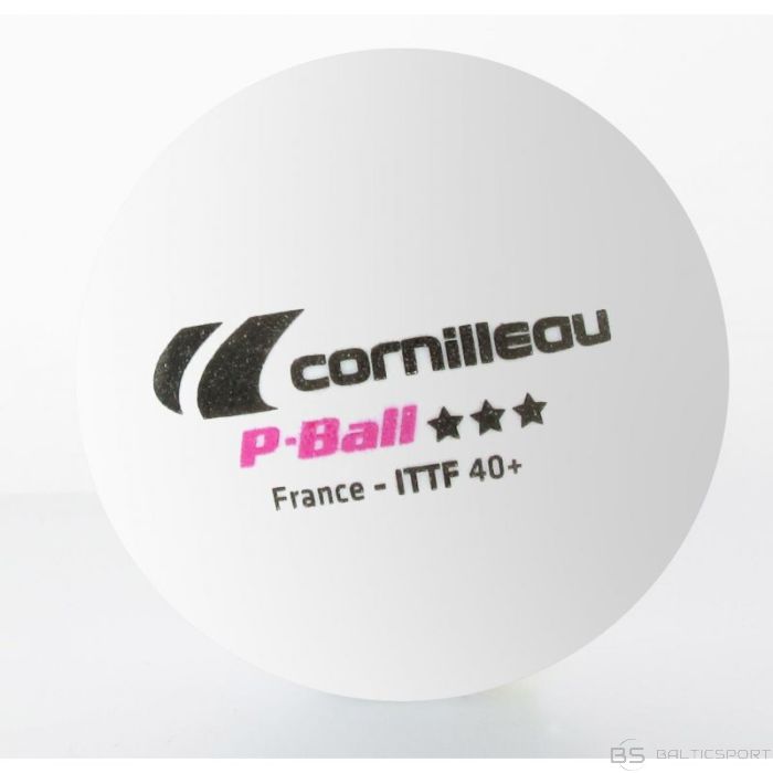 Inny Мячи для настольного тенниса Cornilleau P-BALL ITTF белые 3 шт. (Н / Д)