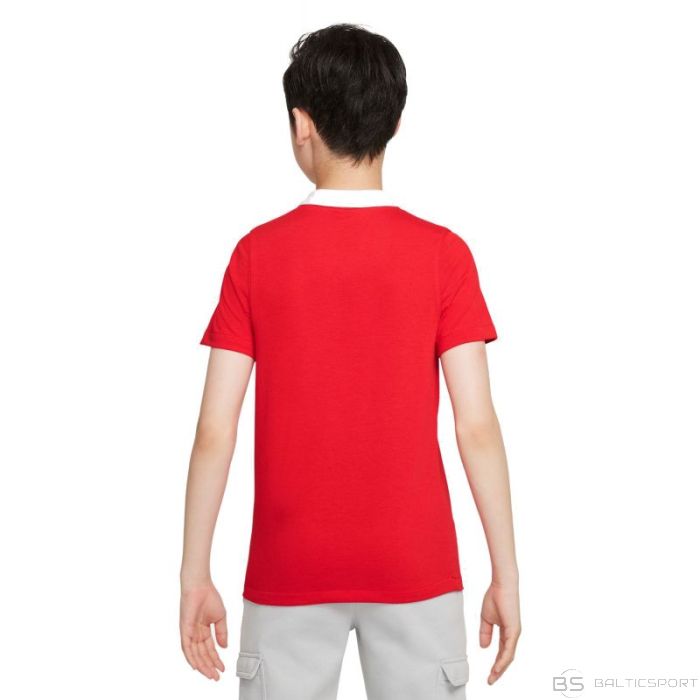 Nike Dri-FIT Park Jr CW6935-657 polo krekls (XL (158-170 cm))