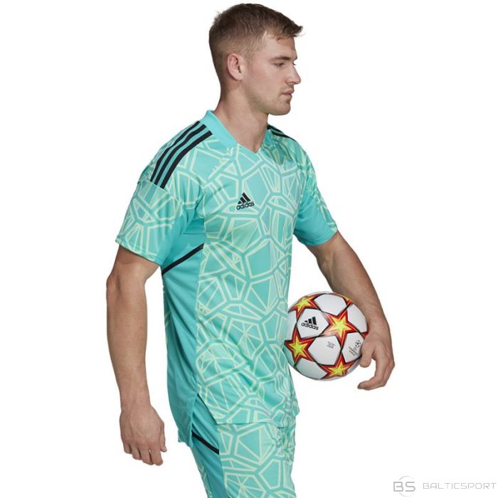 T-shirt adidas Condivo 22 Goalkeeper Jersey Short Sleeve M HB1618 (L)