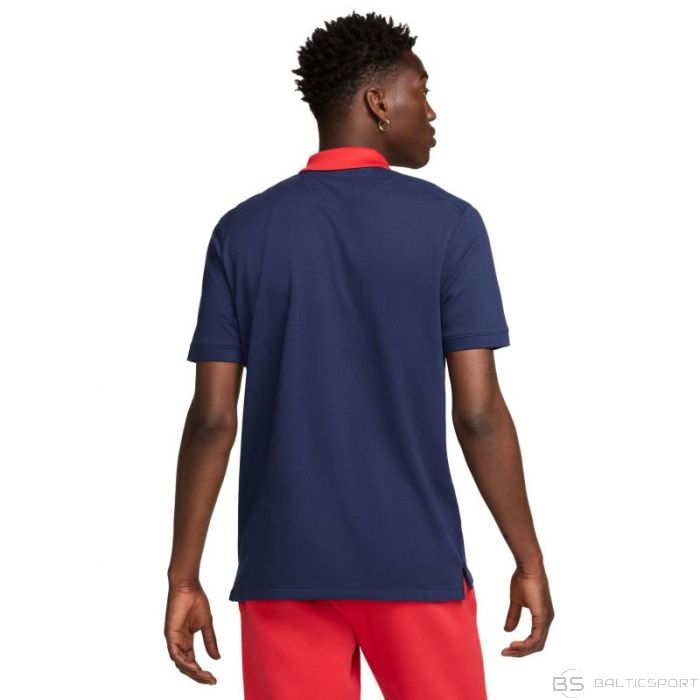 Nike PSG Dri-Fit 2.0 Essential M polo krekls FZ7245-410 (M (178 cm))