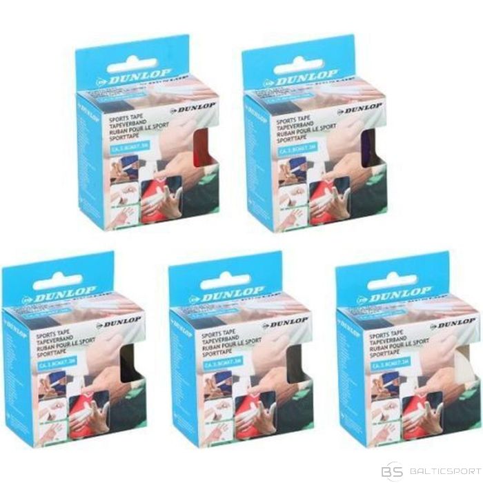 Dunlop TEIPS SPORTA KINEZIOLOĢIJA 7,3Mx3,8CM BALTĀ