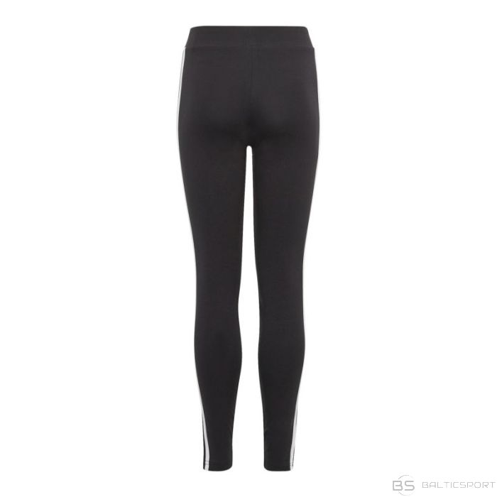 Adidas Леггинсы 3 полоски Tights Jr. IC3623 (164)
