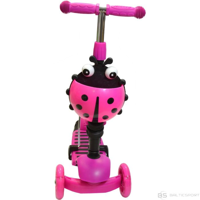Enero BALANCING SCOOTER 3-IN-1 BIEDRONKA PINK