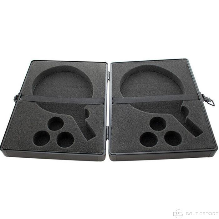 Joola SUITCASE COVER FOR 2 RACKETS AND 6 TABLE TENNIS BALLS ALU BLACK