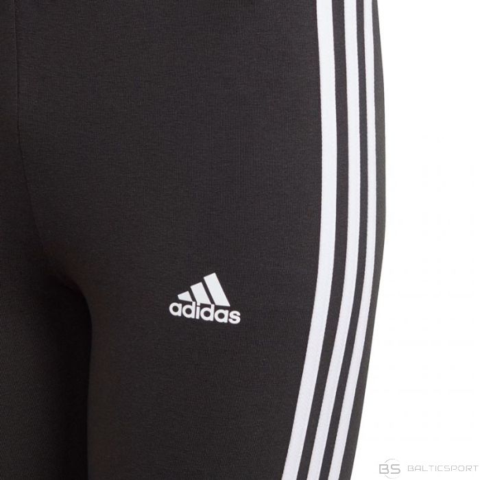 Adidas Essentials 3 svītru legingi Junior GN4046 (128 cm)