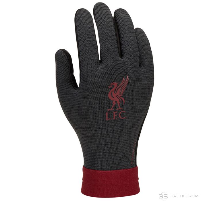Rękawiczki Nike Liverpool FC Thermafit - HO23 Jr FQ4600-010 / czarny / L