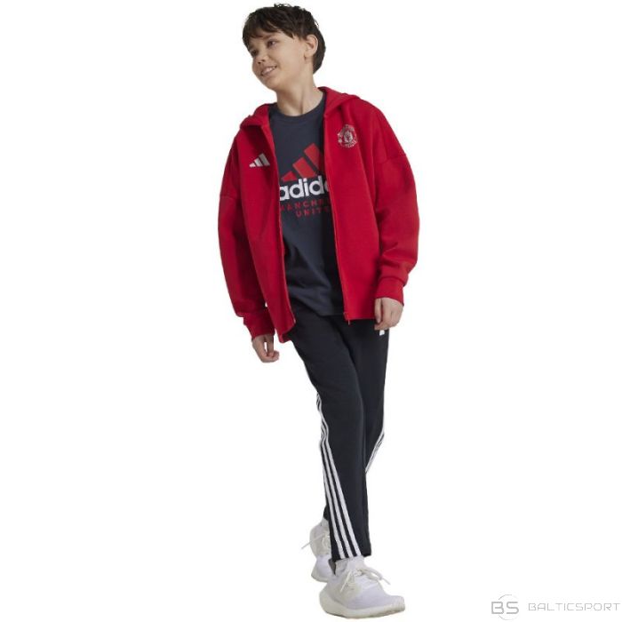 Adidas Manchester United Anthem Jacket Jr IT4188 sporta krekls (140 cm)