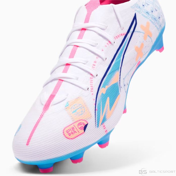 Buty Puma Ultra 5 Match Vol.Up FG/MG 108064-01 / biały / 44 1/2