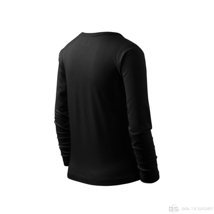 Malfini T-krekls Fit-T LS Jr. MLI-12101 melns (158 cm/12 lati)