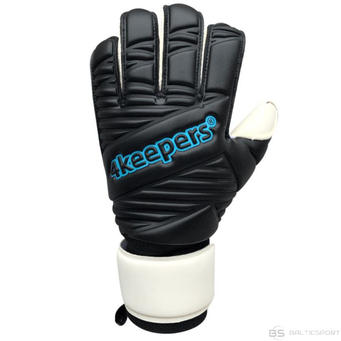 4keepers 4egeers retro iv melns rf s812901 cimdi / Melna / 10,5