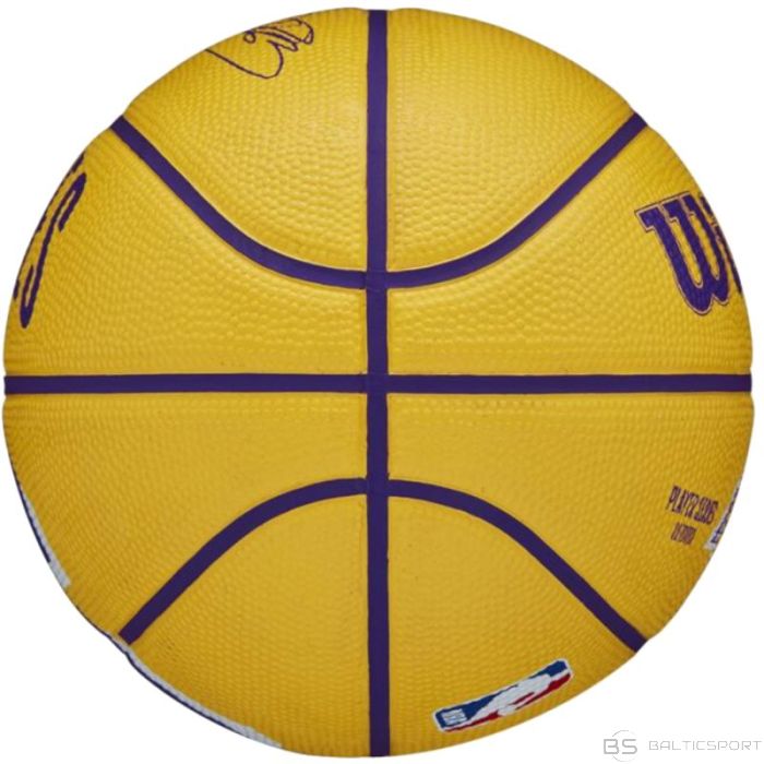 Wilson Bumbiņas NBA spēlētāja ikona Stīvena Karija mini bumba WZ4007401XB (3)
