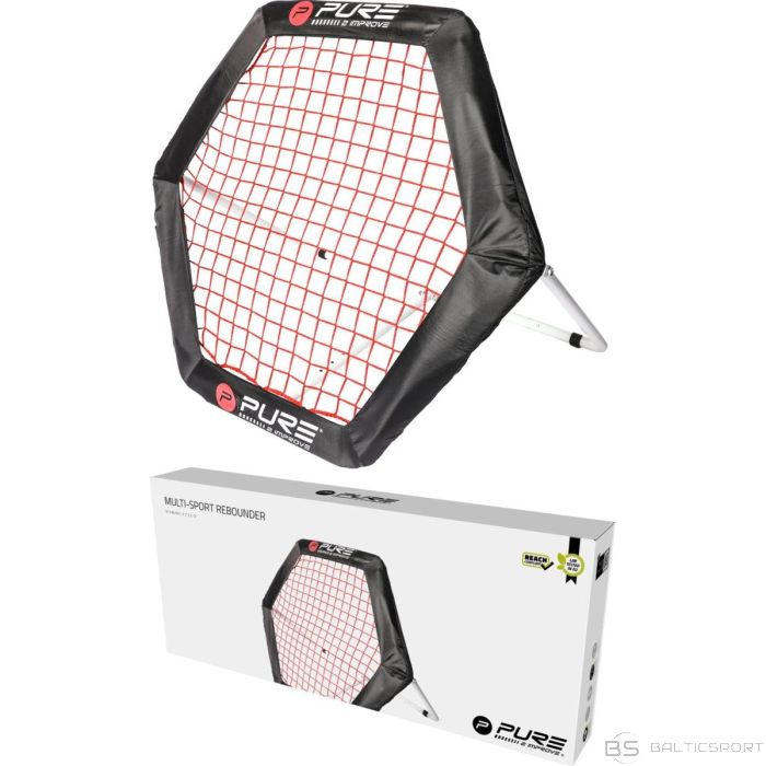 Detal REBOUNDER HEXAGON atsitiena trenažiers 95x85CM PURE 2 IMPROVE