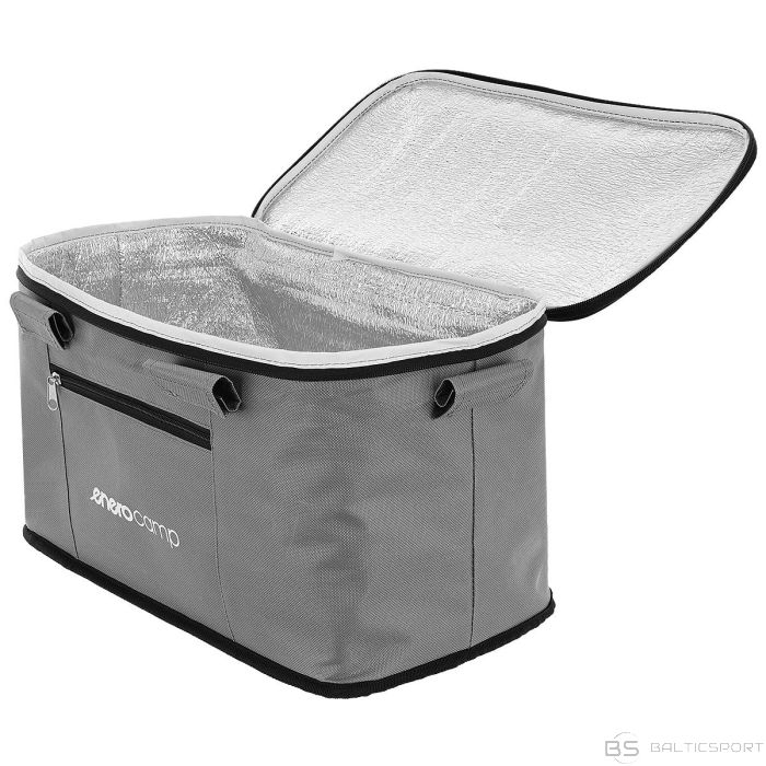 Enero Camp THERMAL FOLDABLE TOURIST BASKET, 24L, GRAY