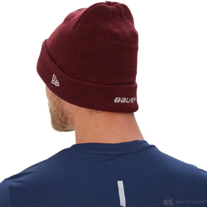 Bauer Зимняя шапка Team Knit Toque Sr M 1057015 (фиолетовая)