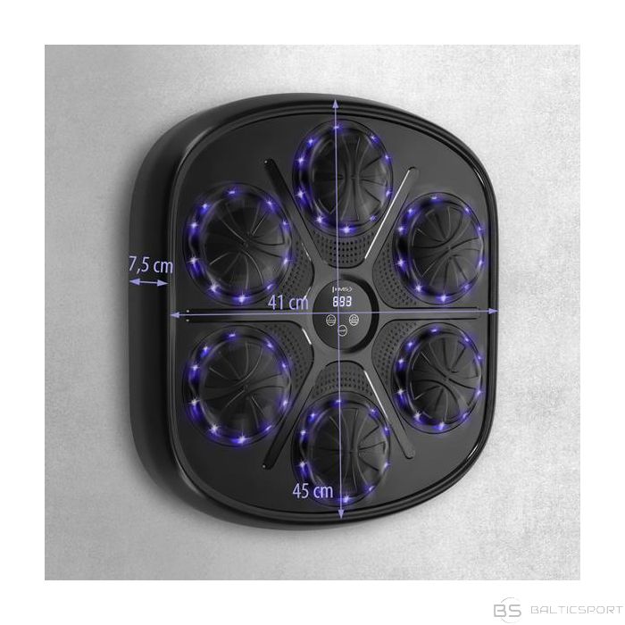 HMS TB03 INTELIGENTS MŪZIKAS BOKSA MAŠĪNAS BLUETOOTH AR CIMDIEM