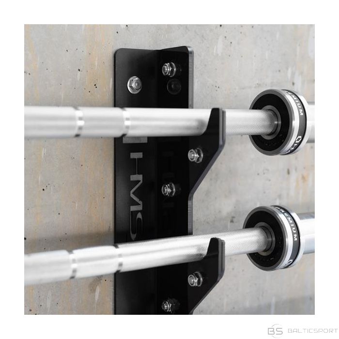 Svara stieņu statīvs HMS STR46 SIENĀ STIPRINĀTAS OLIMPIC BARBELL RACK