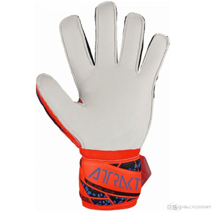Reusch Attrakt Solid Finger Support Jr vārtsarga cimdi 5472510 2210 6. izmērs (IR VEIKALĀ)