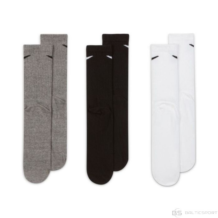 Nike Everyday Lightweight Crew 3Pak SX7676-964 Socks (M ( 38 - 42 ))