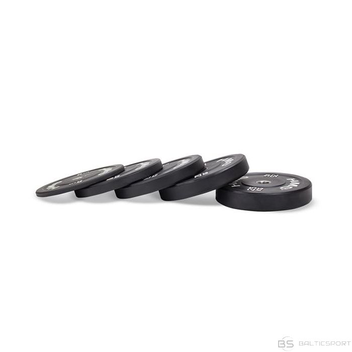  Olimpiskais svaru disks /HMS BBR05 MELNĀ OLIMPISKĀ PLĀKSNE - BUMPERIS 5 KG