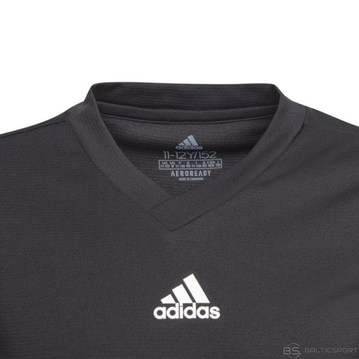 T-krekls adidas TEAM BASE TEE Junior GN5710 / Melna / 152 cm
