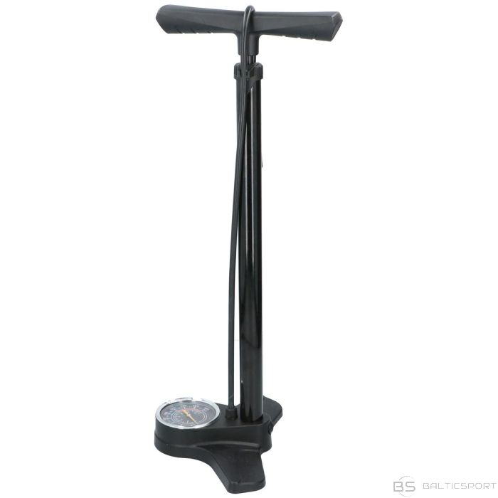 Dunlop WORKSHOP AND BIKE PUMP 174Psi WITH PRESSURE GAUGE