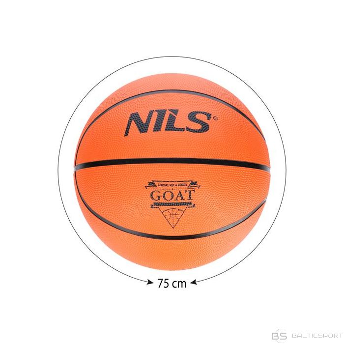 Nils NPK272 BASKETBOLA ORANŽĀ GOAT 7