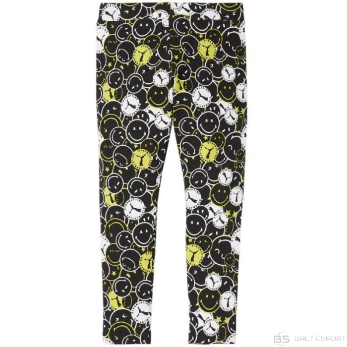 Puma x Smiley World Aop Jr 846977 01 leggings (152)