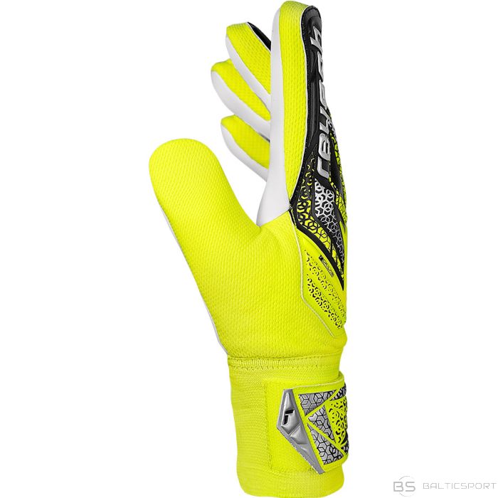 Rękawice  Reusch Attrakt Starter Solid Junior 55 72 514 2014 / żółty / 8