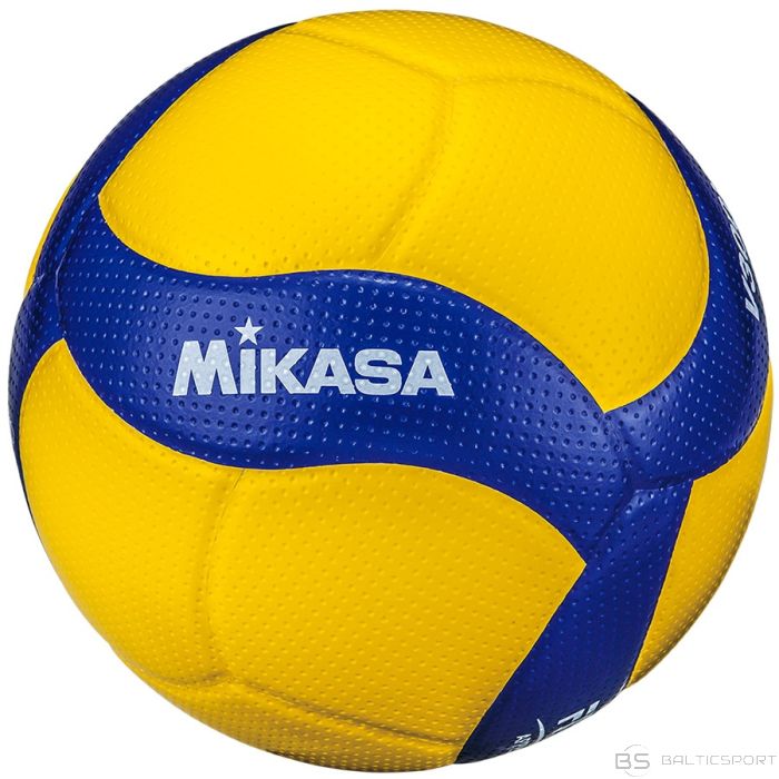 Zāles volejbola bumba /Volejbols Mikasa V300W / 5 / Dzeltena
