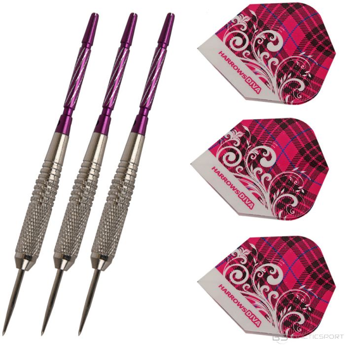 Rzutki X-DART STEEL 23g fioletowe / fioletowy