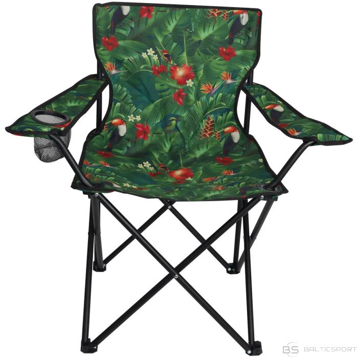 Enero Camp FOLDING CAMPING CHAIR 50x50x80CM FLOWER