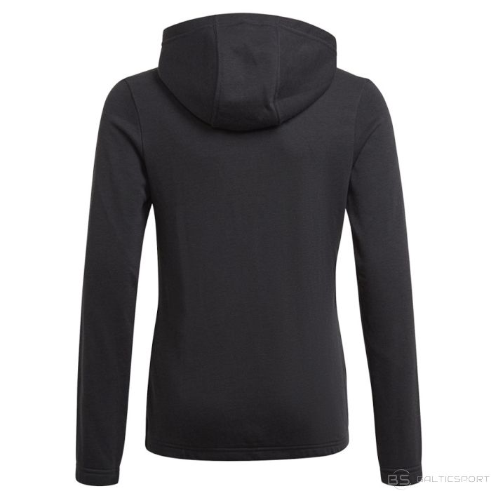 Adidas Meitenes Essentials 3S Pilna zip Hoodie GQ8356 džemperis / Melna / 152 cm