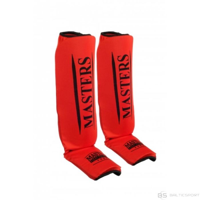Masters Flexible shin guards NS-B4 08164-02M (czerwony+XL)