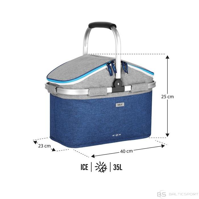 Nils NC2901 Dzesēšanas soma ZILS 35L