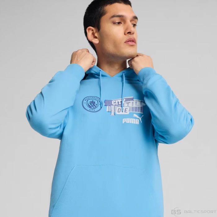 Bluza Puma Manchester City FtblNRGY Hoodie 779120-39 / niebieski / L